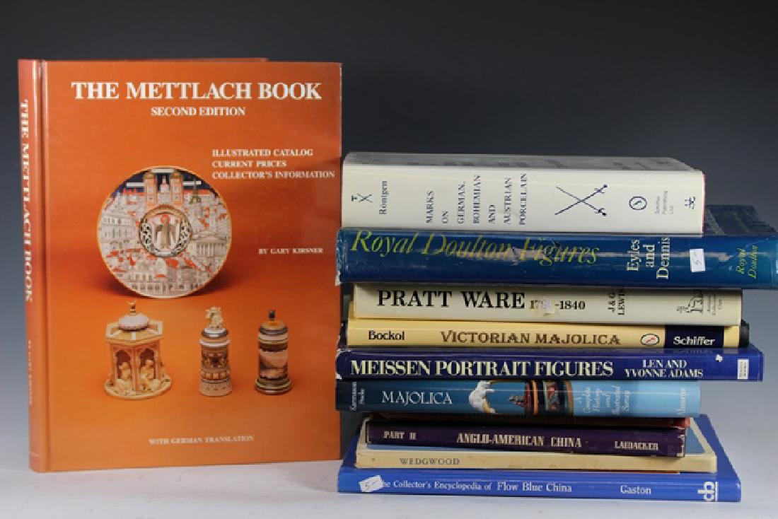Collection of Eleven Pottery and Porcelain Books. (1 of 5)