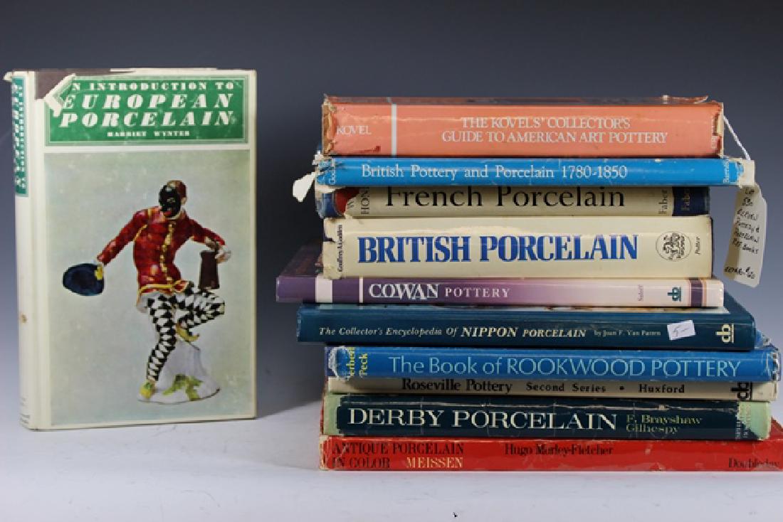 Collection of Eleven Pottery and Porcelain Books. (1 of 6)
