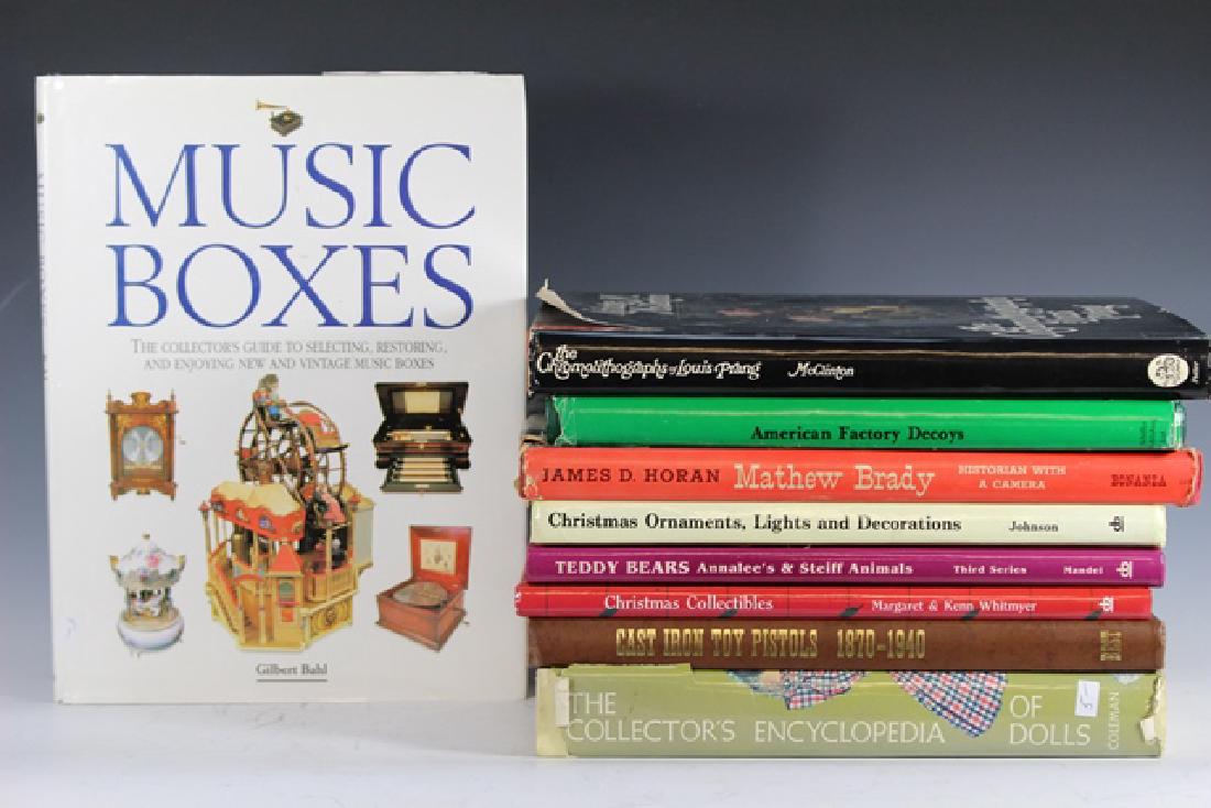 Collection of Nine Collectibles Books (1 of 4)