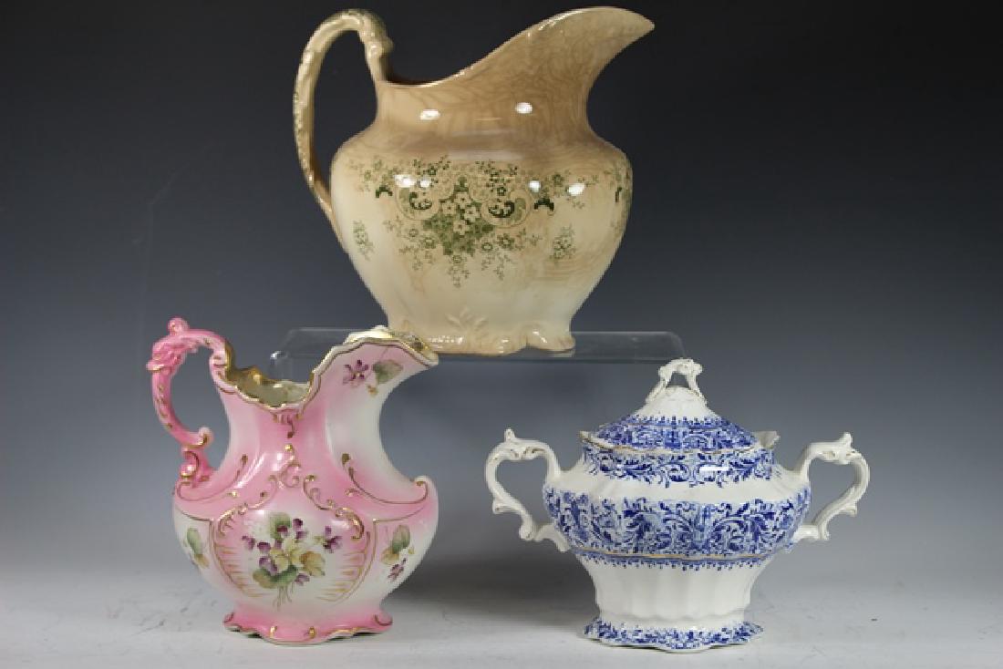 Henry Alcock flow blue  Semi Porcelain Mix Lot (1 of 9)