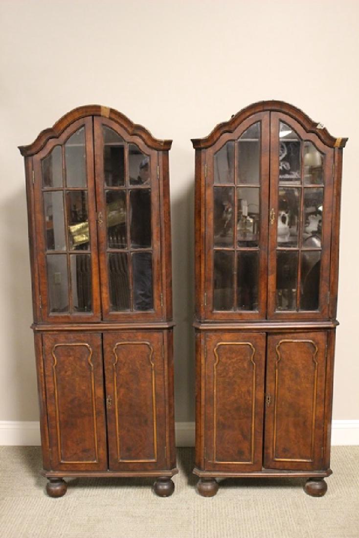 Pair of 18th Century Dutch Corner Cabinets (1 of 9)