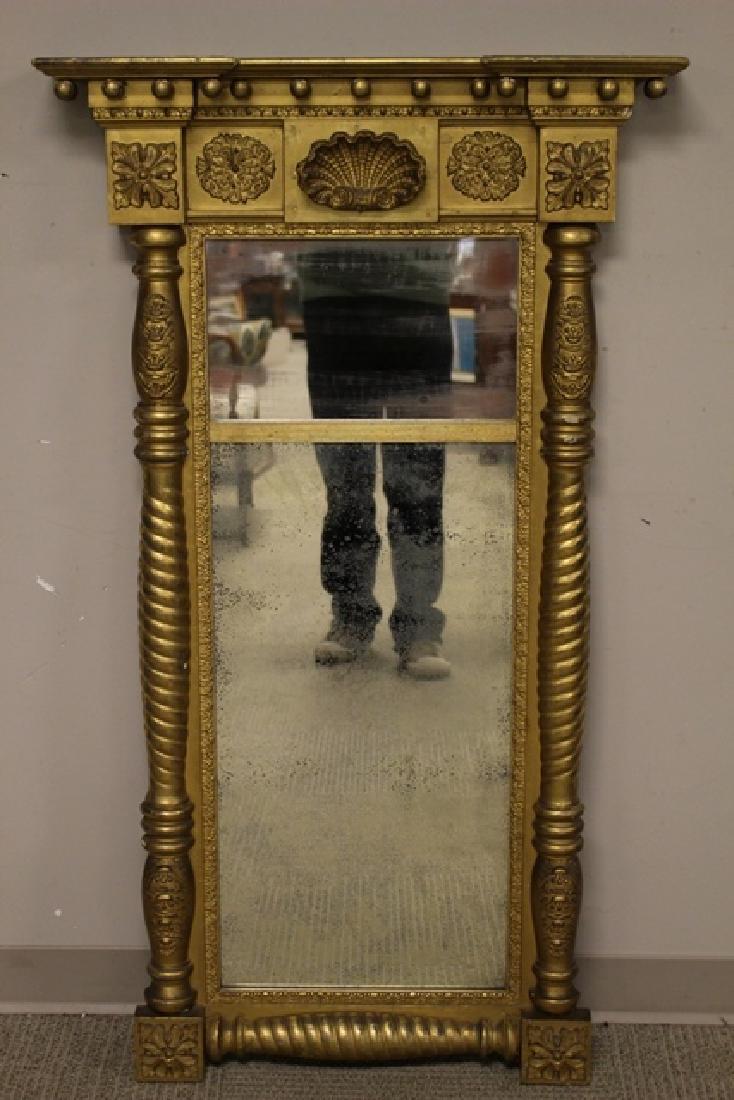 19th Century AMERICAN Classical Glided Pier Mirror (1 of 7)