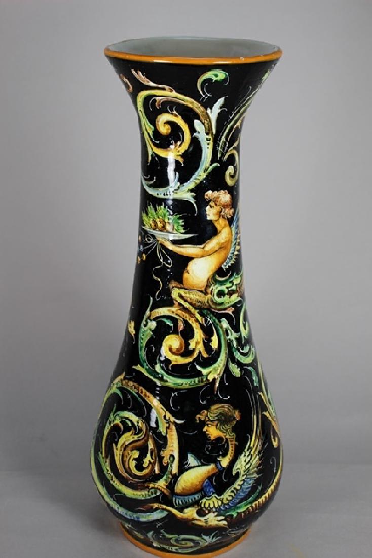 19th Century Italian Faience Vase (1 of 9)