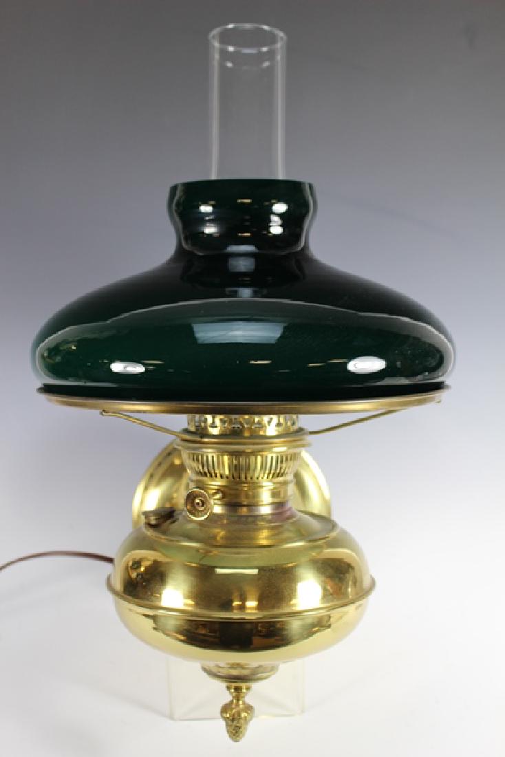 Green Cased Glass RAYO Wall Sconce or Lamp (1 of 7)