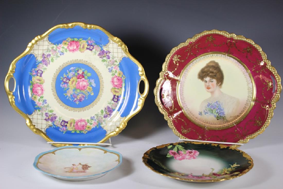 Collection of Four Decorative Cabinet Plates (1 of 10)