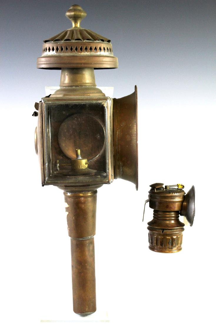 LIMEHOUSE Lamp Co. Brass & Copper Carriage Coach Light