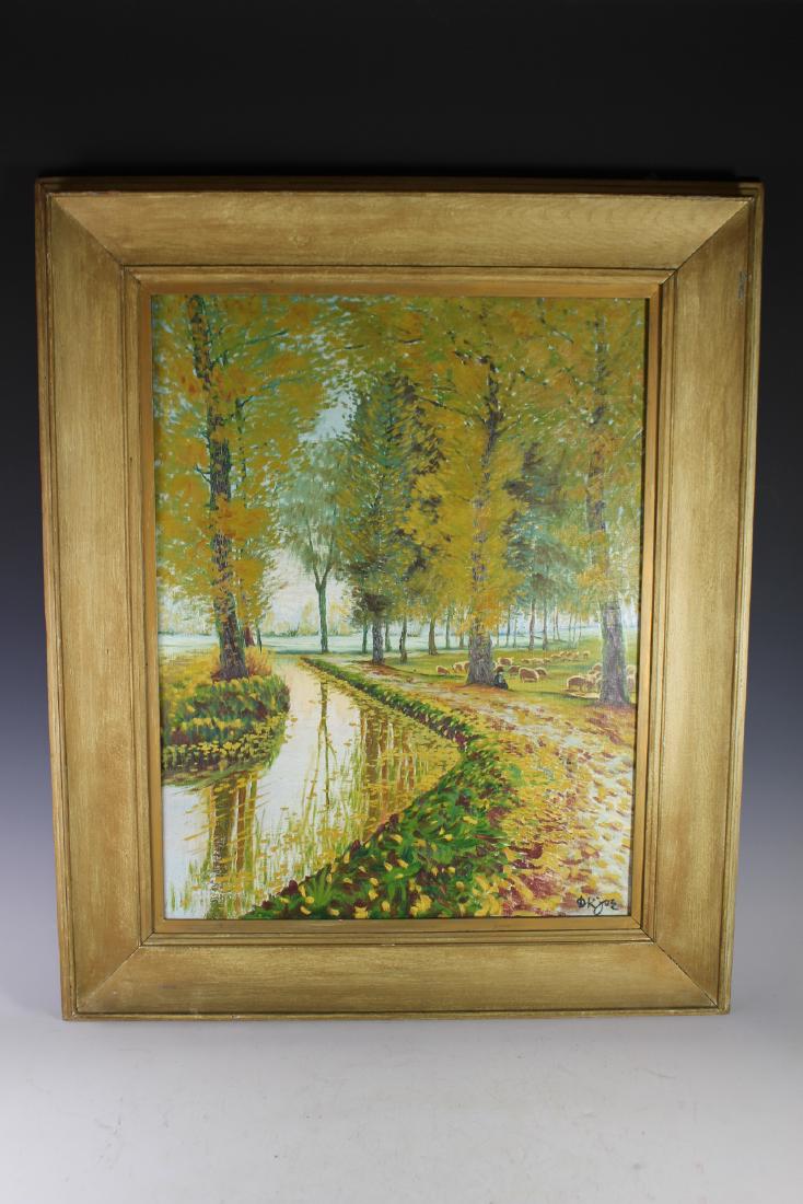 Signed 20th Century Oil on Canvas (1 of 10)