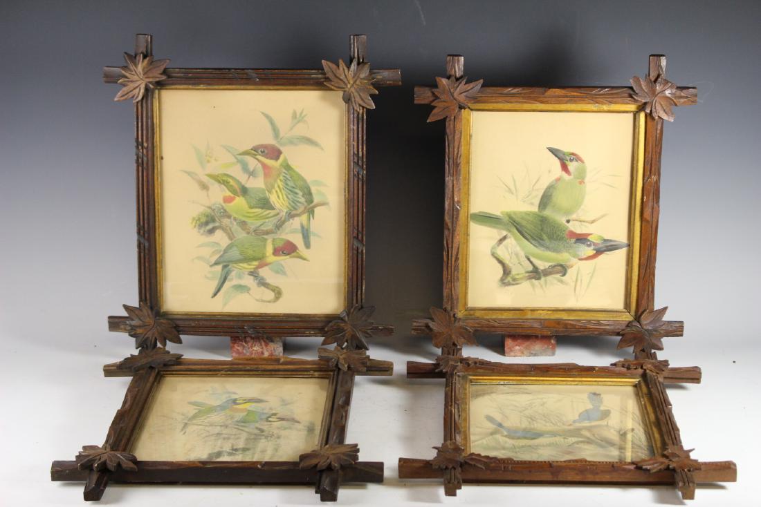 Four (4) 19th Century Bird Chromolithographs (1 of 14)