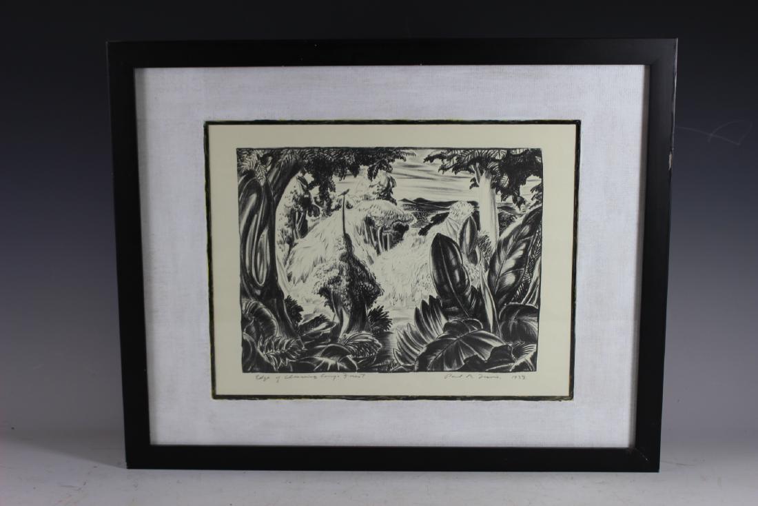 Paul B. Travis Lithograph (1 of 8)