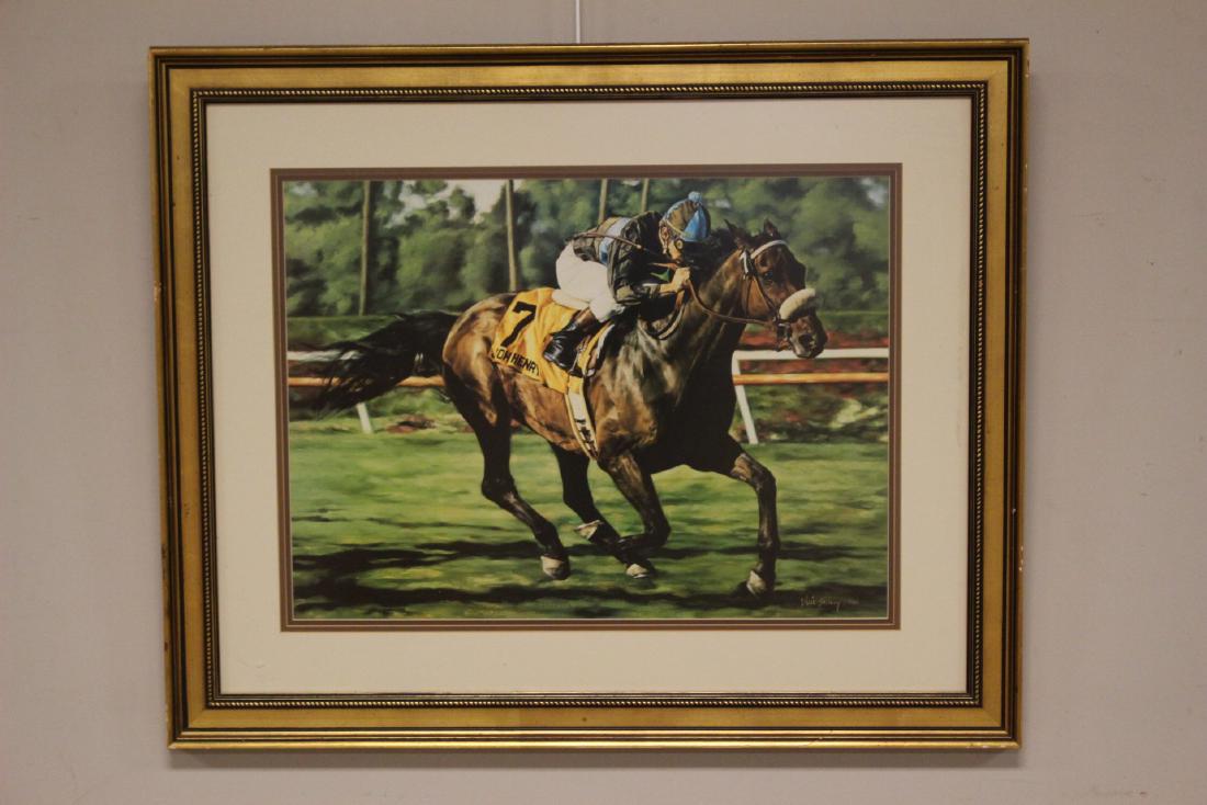 Signed "Swale" Horse Racing Print (1 of 11)