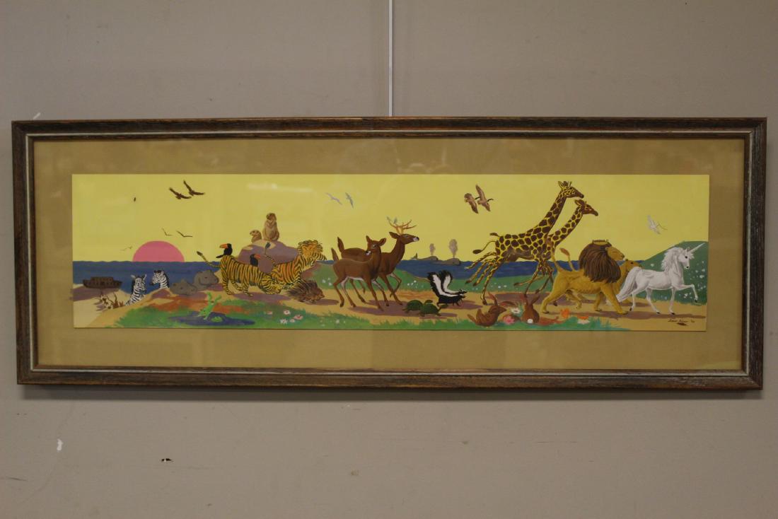 Original Noahs Ark Painting by Diane Pierce (1 of 10)