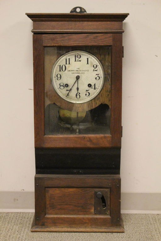 The Cincinnati Time Recorder Co Jun 09 2019 Premier Auction Galleries In Oh