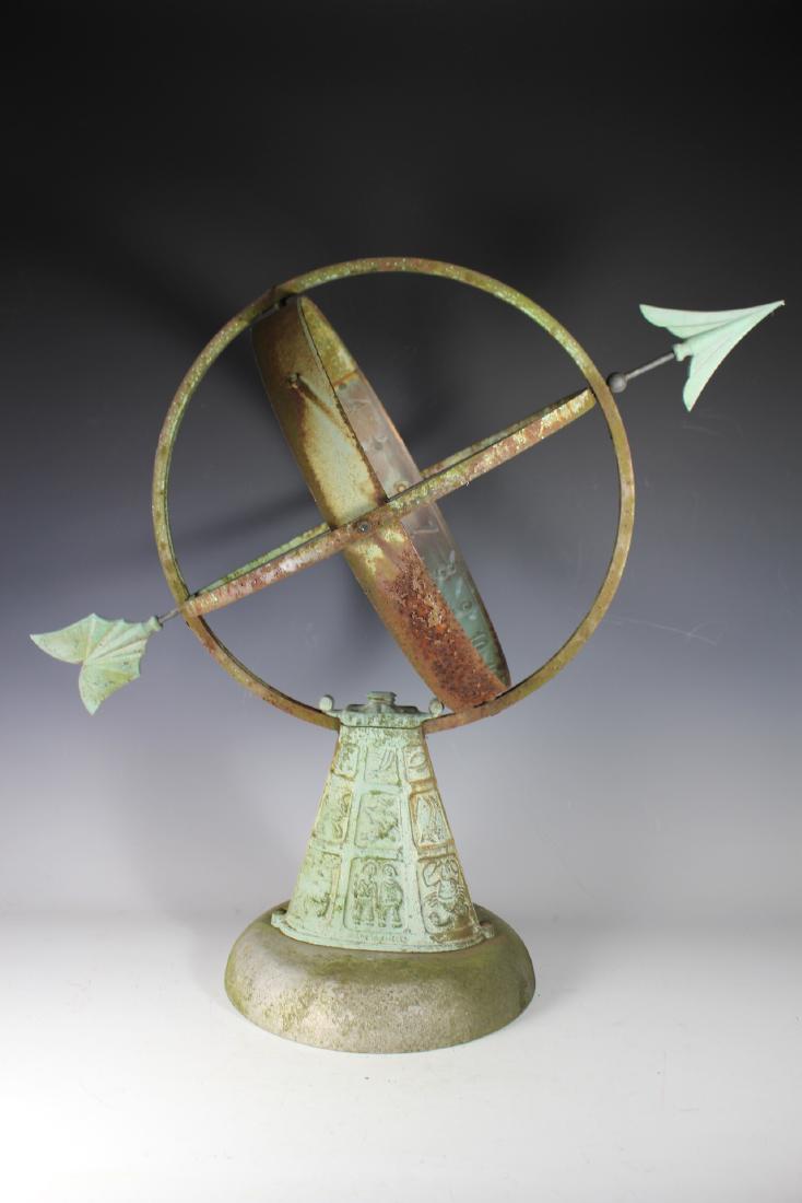 Swedish Armillary Sundial with Zodiac (1 of 13)