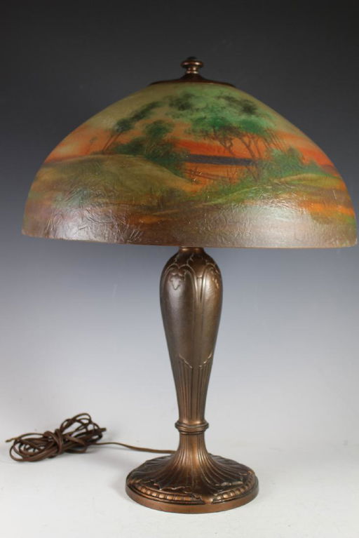 Jefferson Reverse Painted Table Lamp