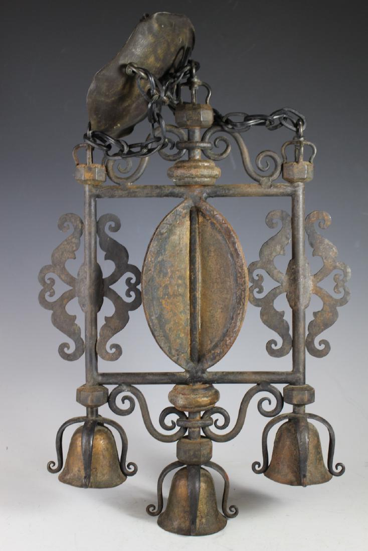 Wrought Iron Hanging Lamp (1 of 8)