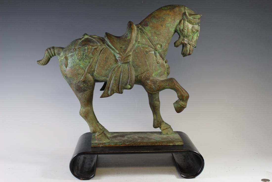 Chinese Bronze Samurai Horse (1 of 13)