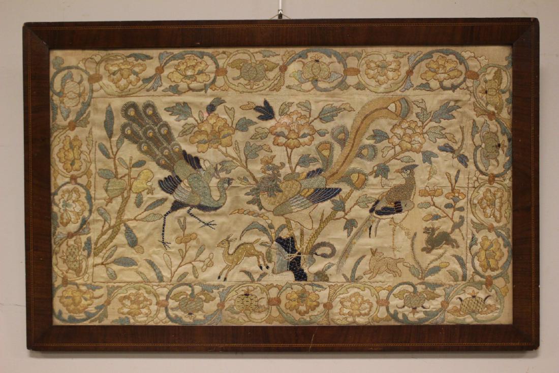 Fine English Jacobean Crewel Work (1 of 8)