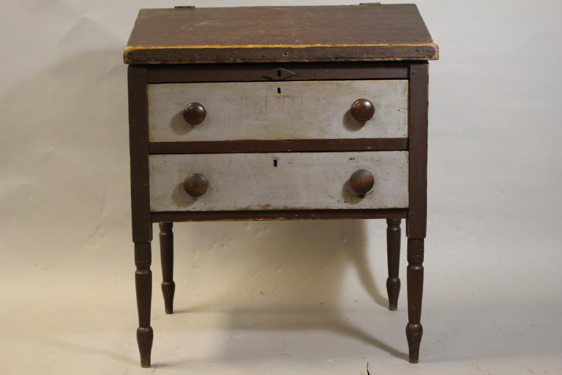 Early American Southern Childs Desk (1 of 7)