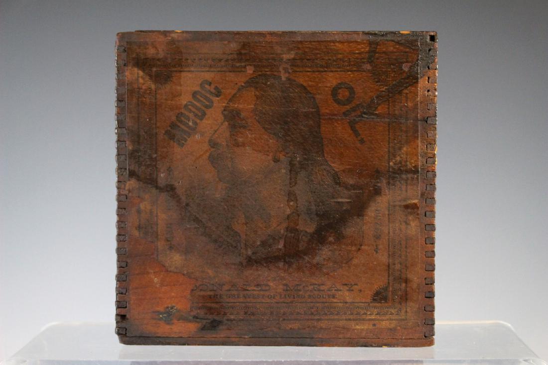 Oregon Indian Medicine Advertising Box (1 of 9)