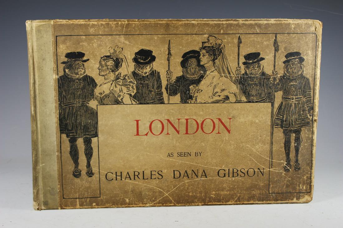 1897 London, as Seen by Charles Dana Gibson Book (1 of 8)