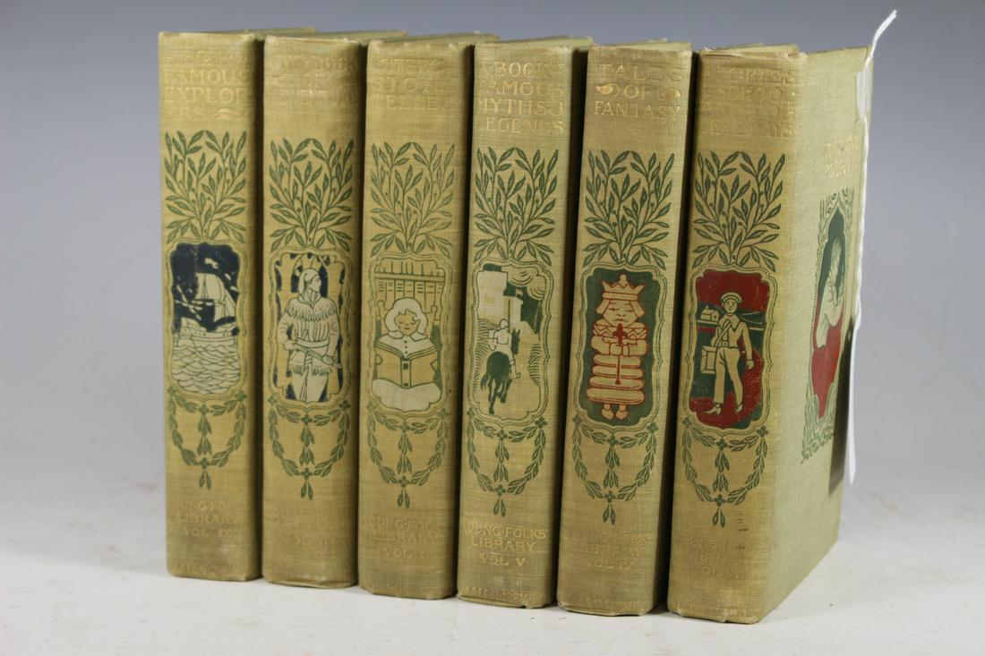 Young Folks Library 3rd Edition 6 volume collection (1 of 8)