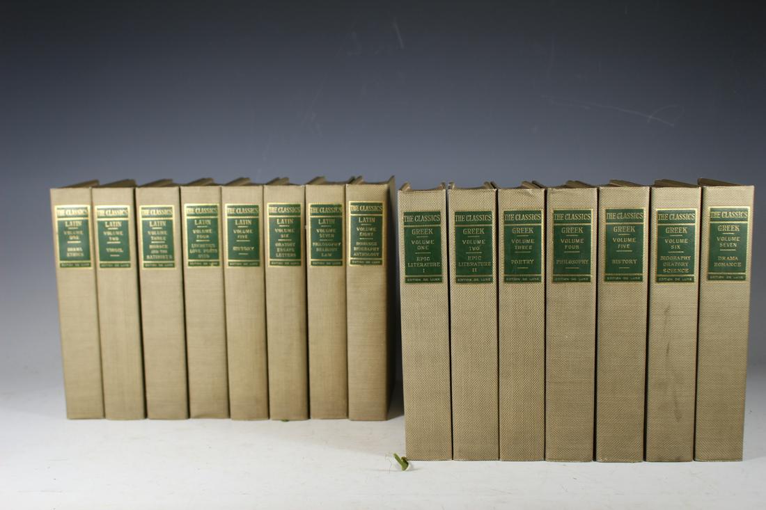 1909 Complete Collection "The Classics: Greek and (1 of 11)