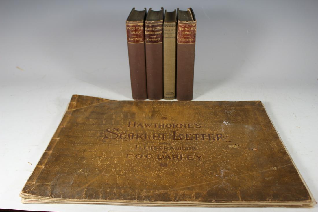 Hawthorne's Scarlet Letter & Nathaniel Hawthorne (1 of 13)