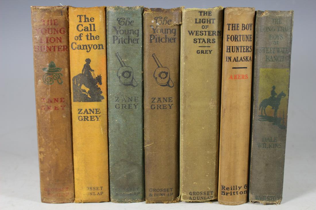 ZANE GREY Floyd Akers the boy fortune hunters in alaska (1 of 11)