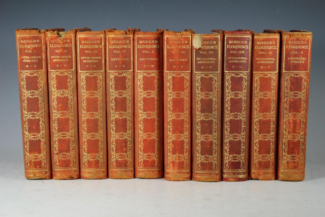 Modern Eloquence 1900 John D. Morris and Co. (1 of 9)