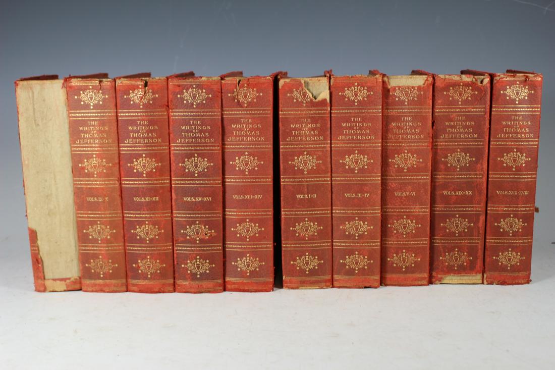 The Writings of Thomas Jefferson Definitive Edition (1 of 8)