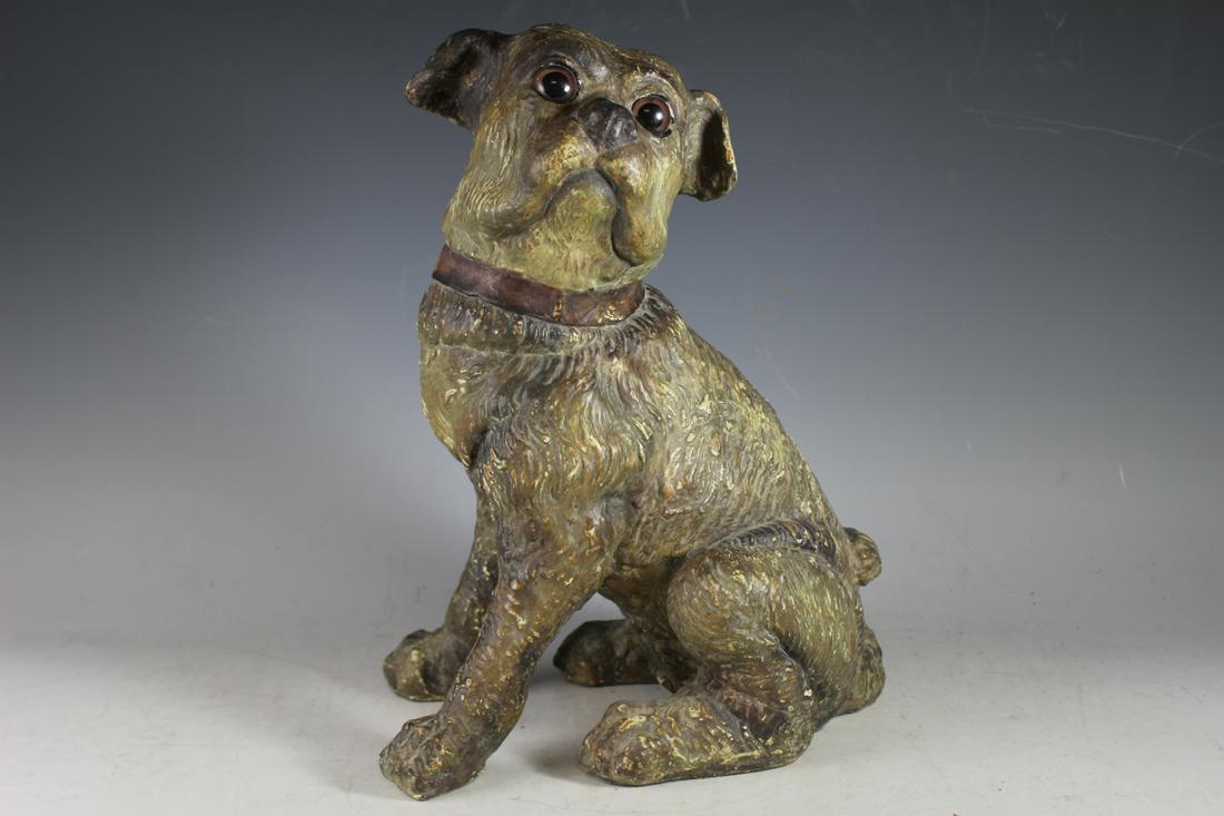 Mid Century Modern Dog Sculpture Maitland Smith (1 of 8)