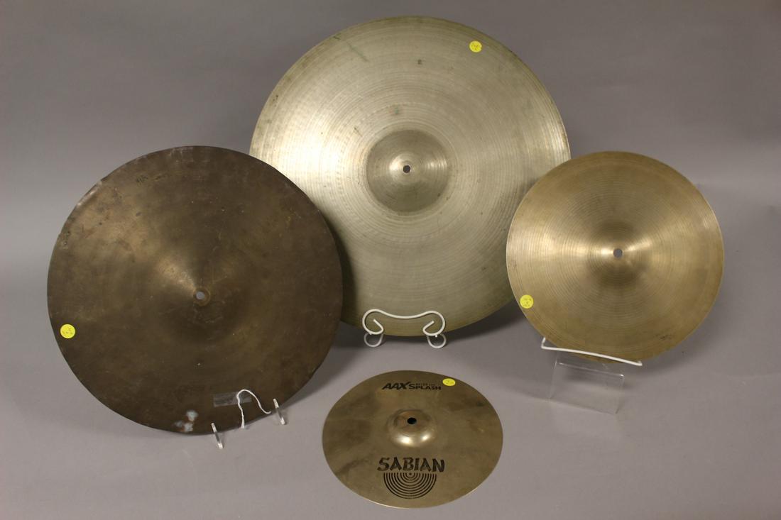 Four Brass Drum Cymbals (1 of 11)