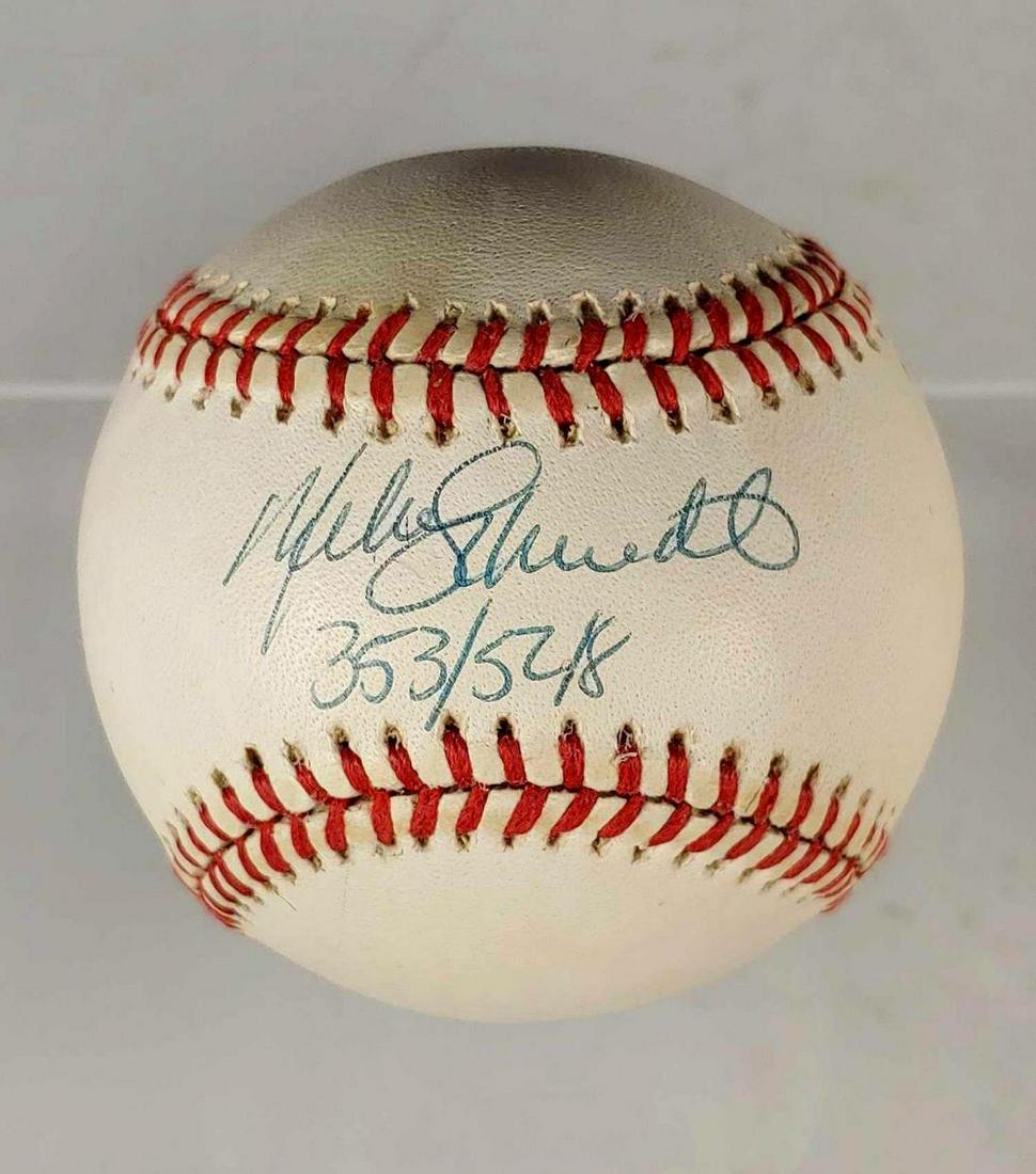 Mike Schmidt Autographed Limited Edition Baseball JSA (1 of 5)