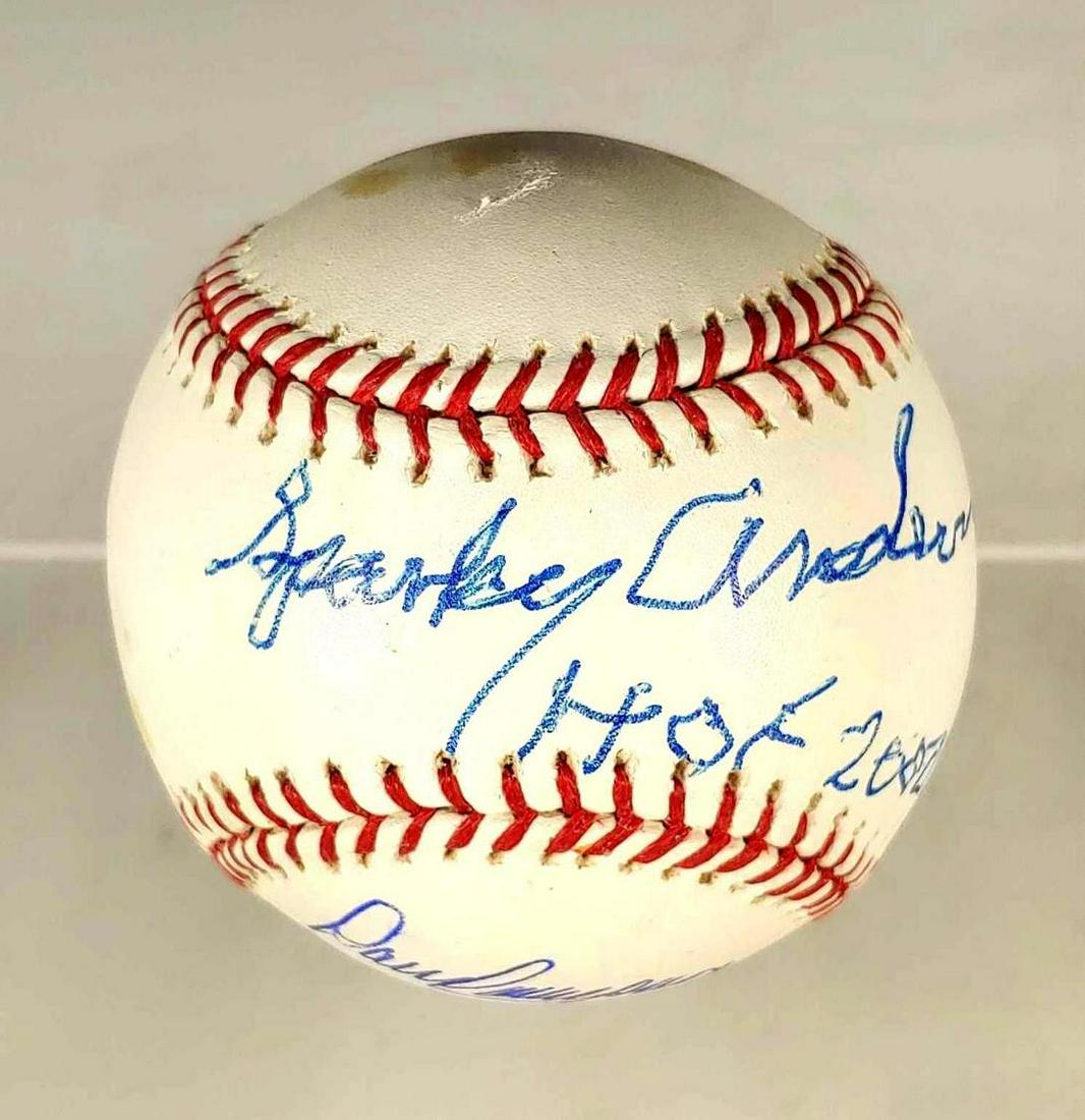 Sparky Anderson and Dave Concepcion Autographed (1 of 6)