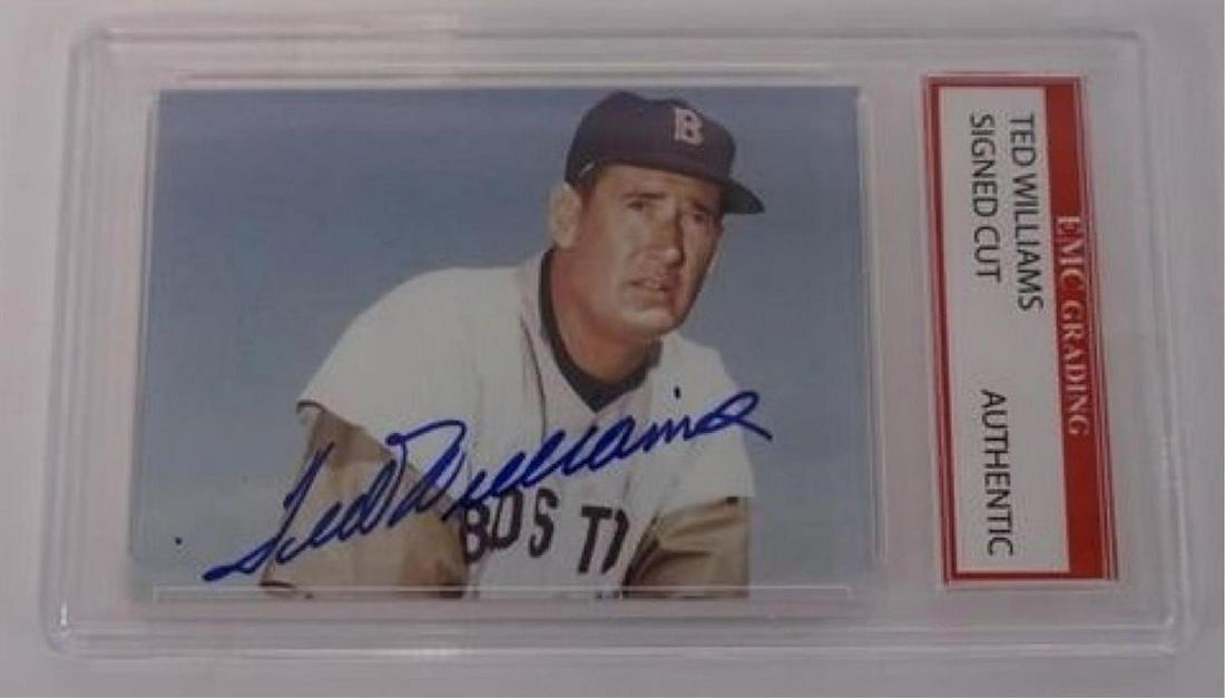 Ted Williams Encapsulated Autograph (1 of 1)