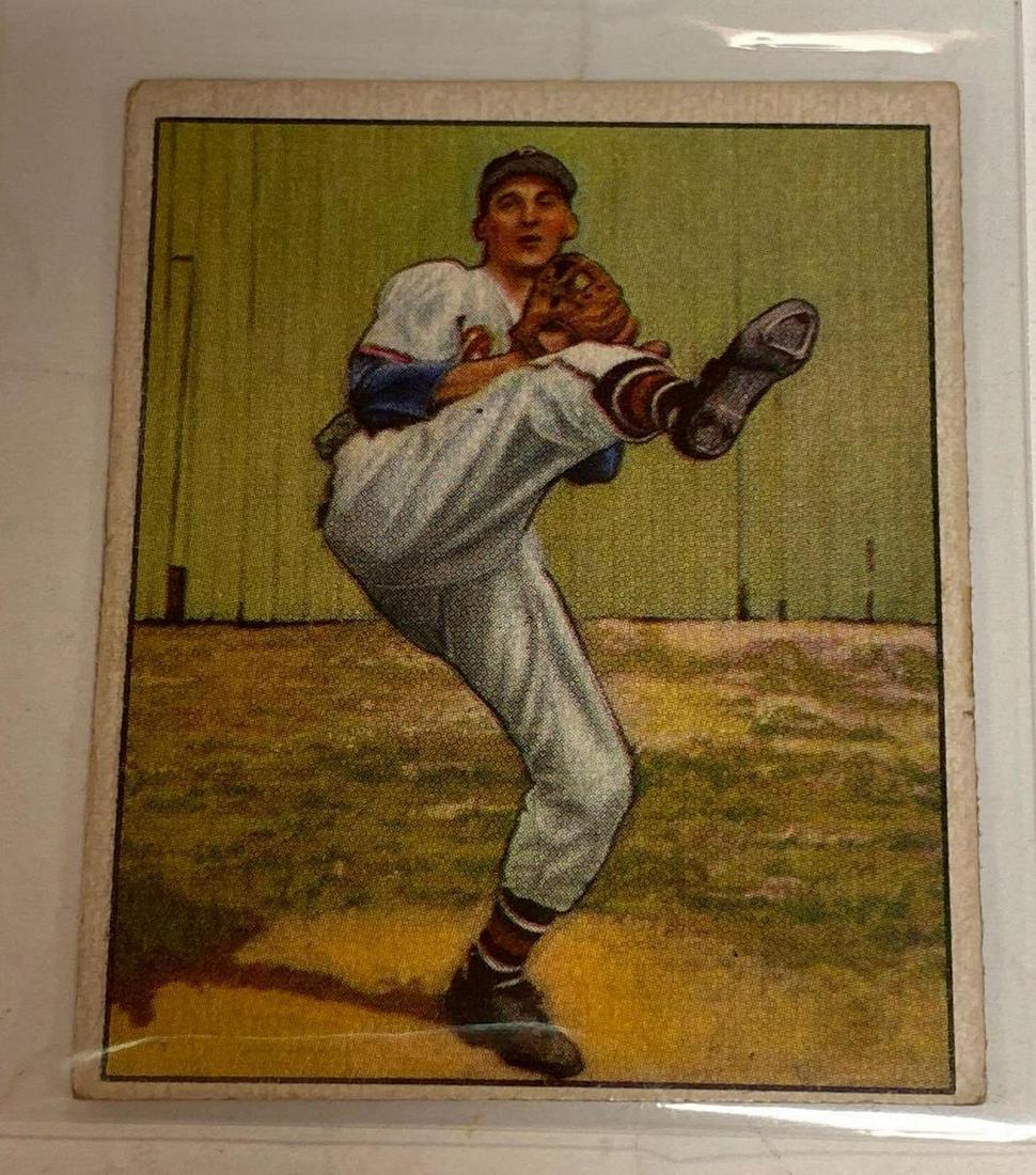 1950 Bowman #19 Warren Spahn Braves (1 of 5)