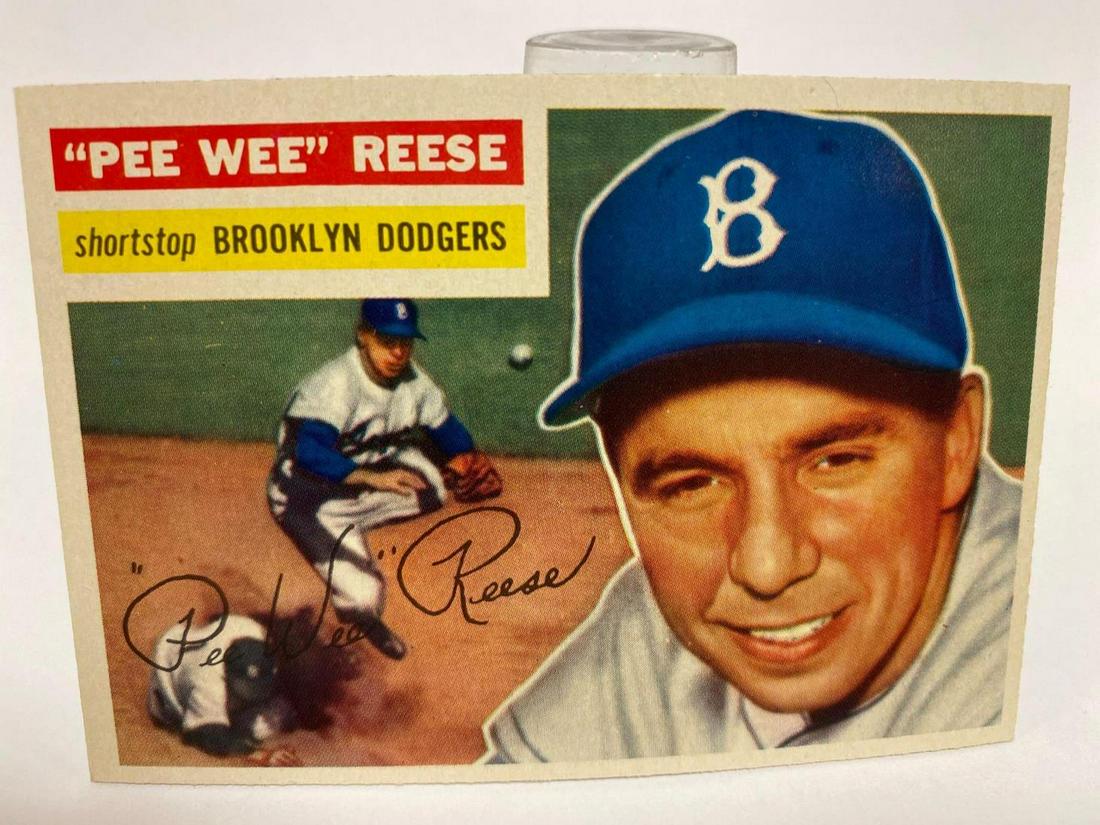 1956 Topps #260 Pee Wee Reese Dodgers NRMT (1 of 5)