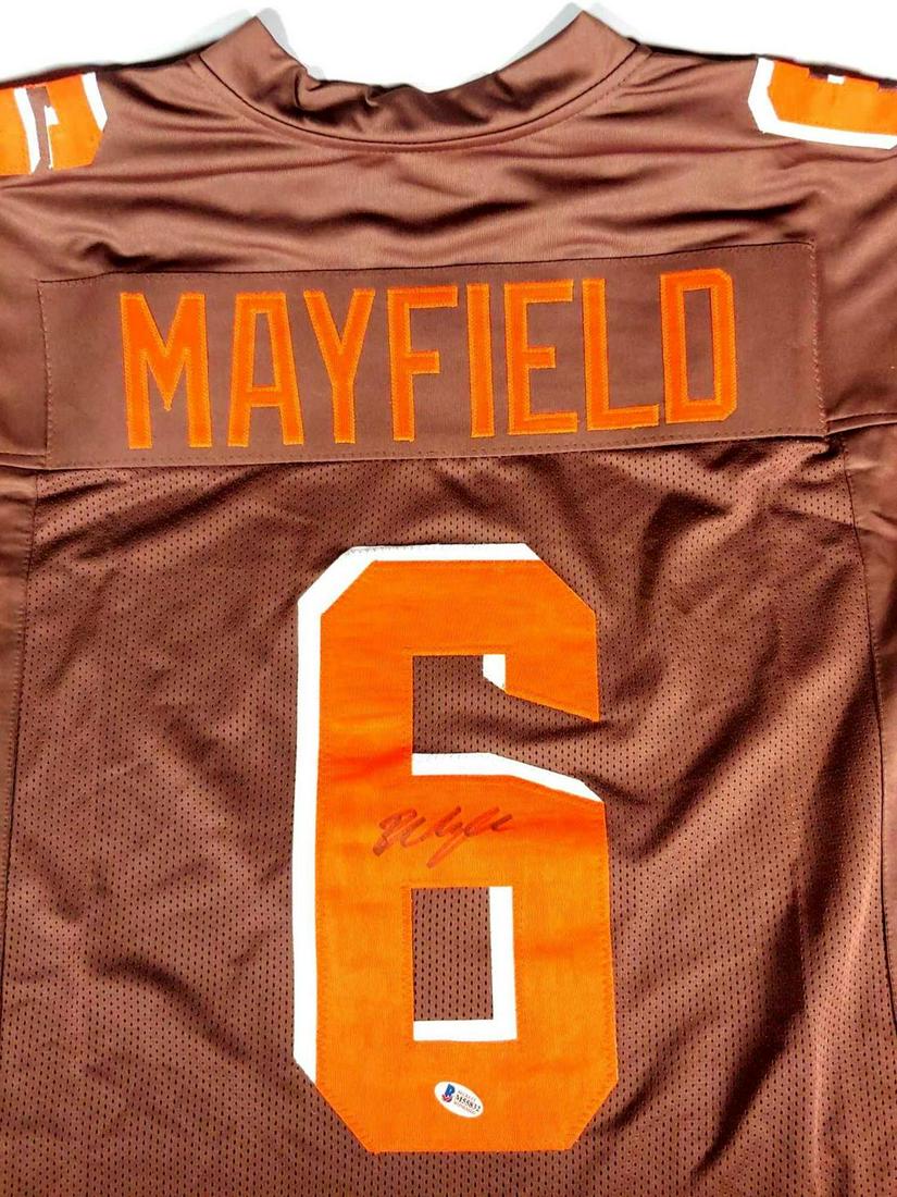 Baker Mayfield Autographed Cleveland Browns Jersey (1 of 9)