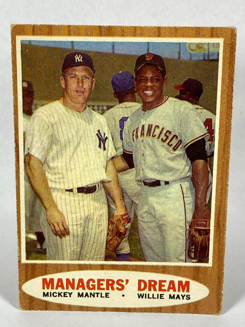 1962 Topps #18 Managers' Dream Mickey Mantle & (1 of 9)