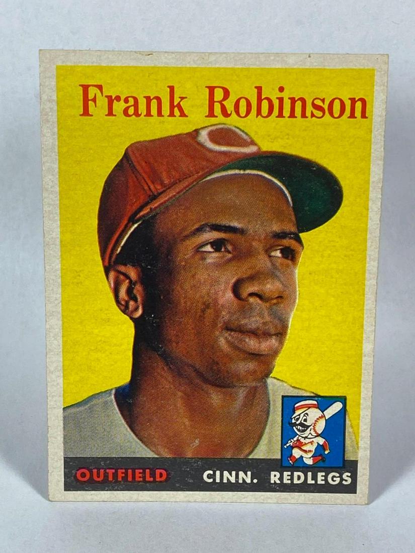 1958 Topps #285 Frank Robinson Cincinnati Reds (1 of 6)