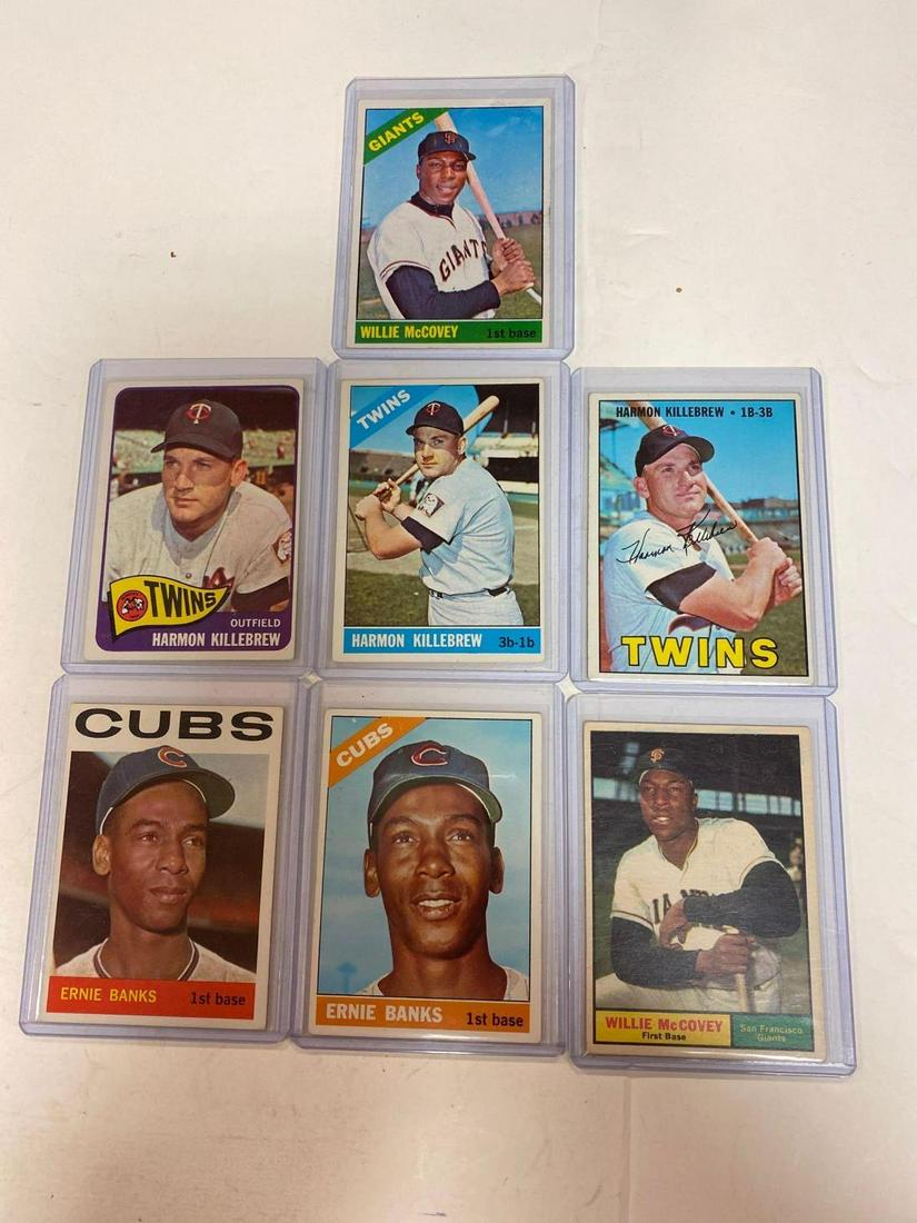 Killebrew, Banks and McCovey Topps Baseball Cards (1 of 9)