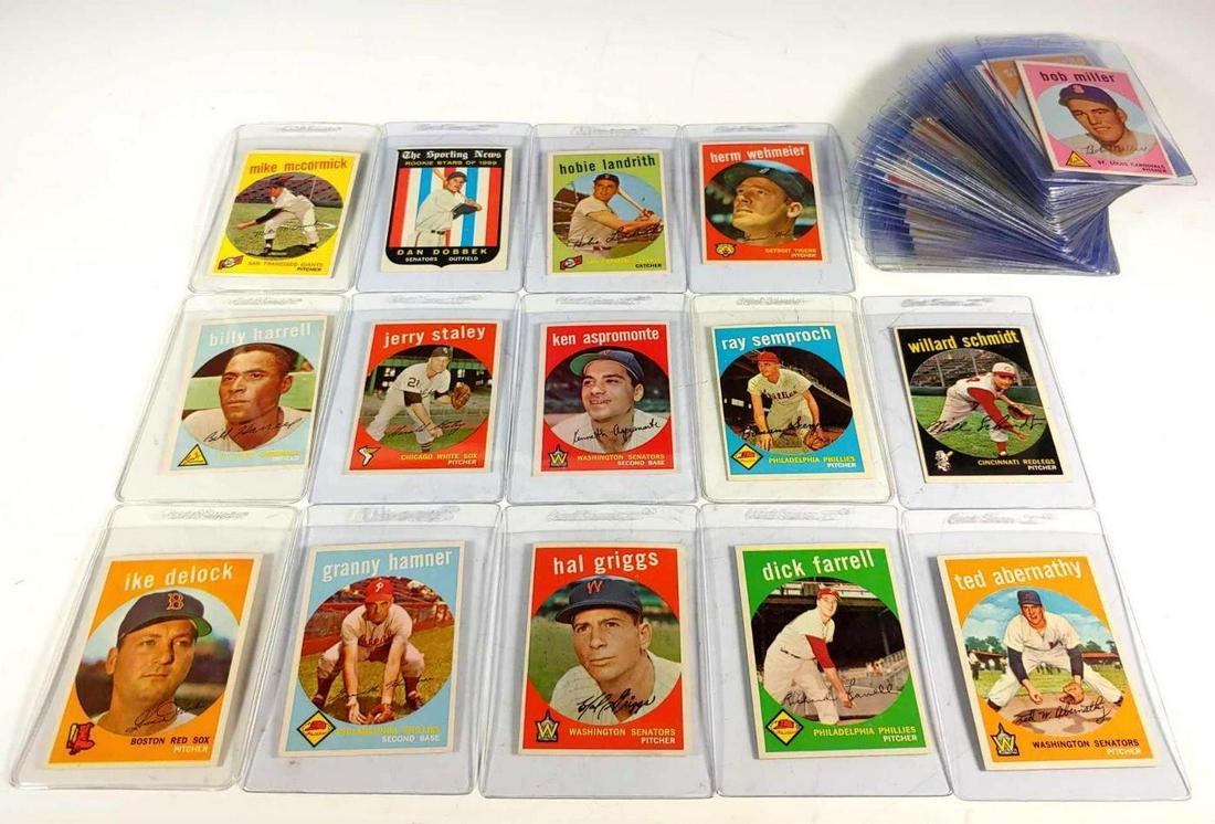 1959 Topps Baseball Card Lot (56) (1 of 14)