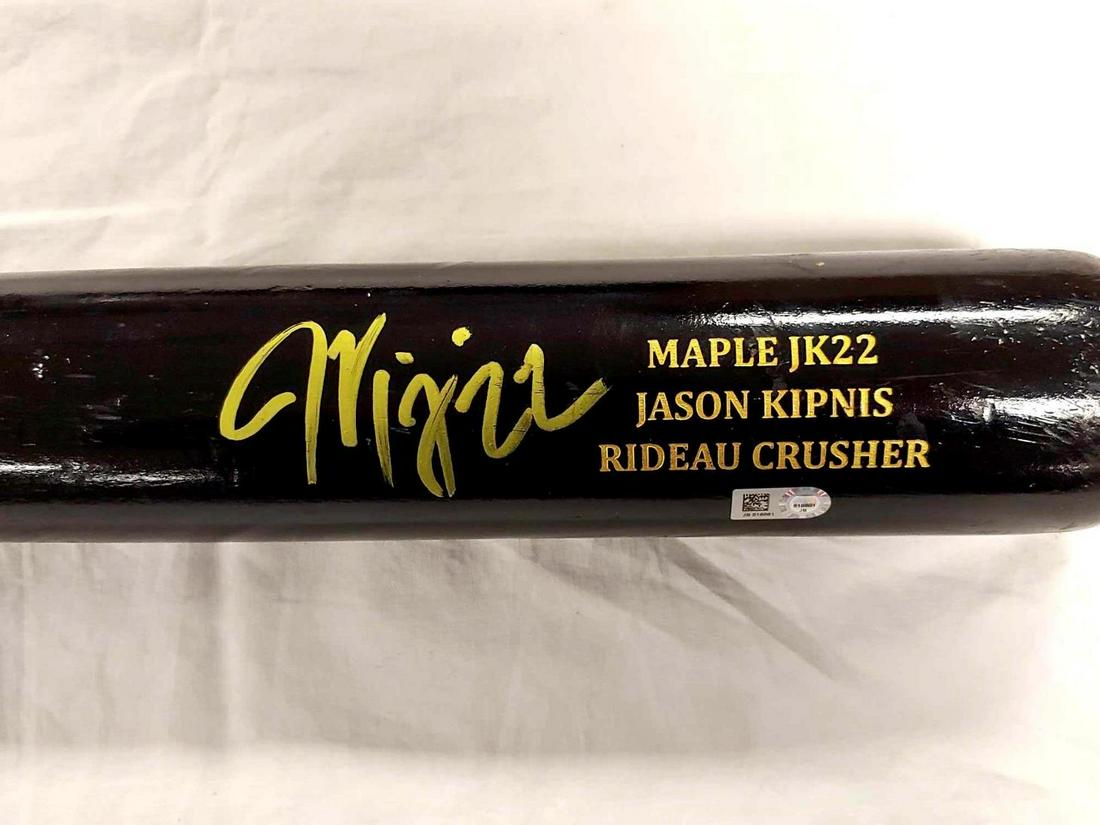Jason Kipnis Autographed Game Used Bat Cleveland (1 of 14)