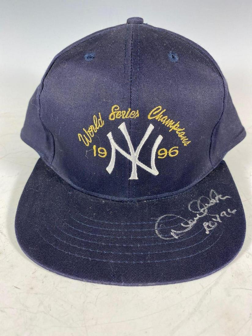 Rare Derek Jeter Signed ROY and World Series (1 of 8)