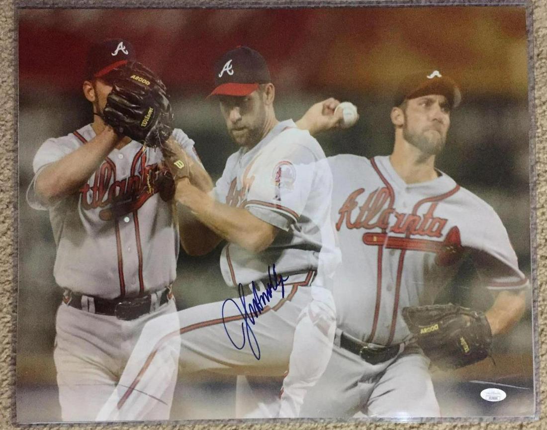 John Smoltz Autographed 16x20 Photo JSA (1 of 3)
