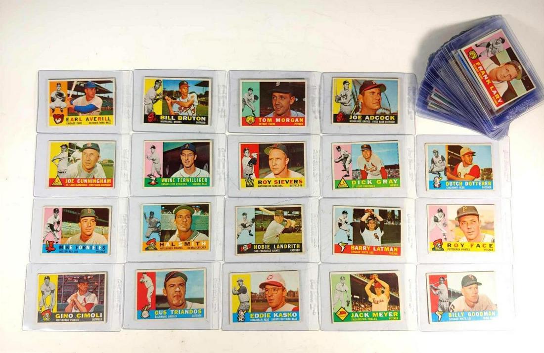 1960 Topps Baseball Card Lot (50+) (1 of 11)
