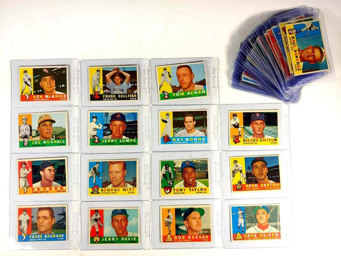 1960 Topps Baseball Card Lot (50) (1 of 14)