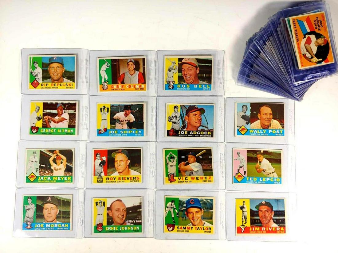 1960 Topps Baseball Card Lot (60+) (1 of 13)