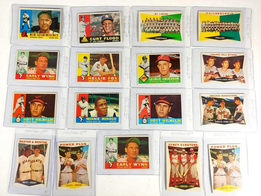 1960 Topps Baseball Card Stars and Semi-Stars w/ (2) (1 of 13)