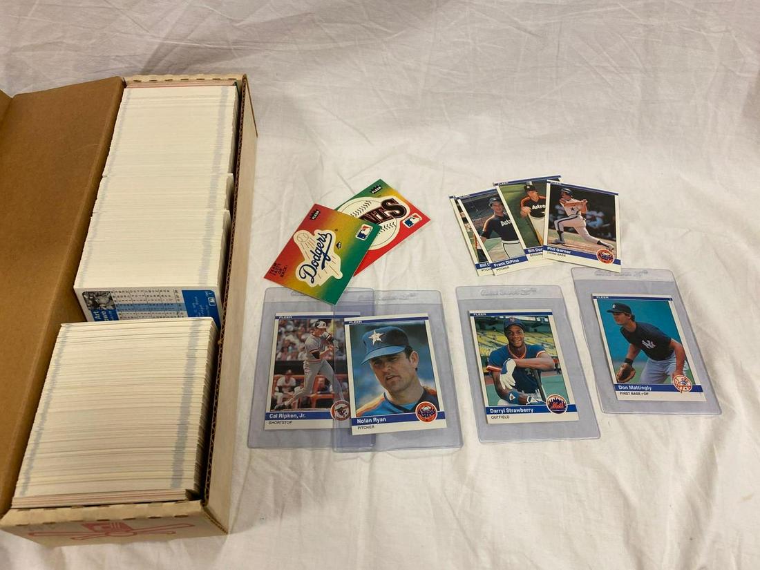 1984 Fleer Baseball Card Complete Set w/ Don Mattingly (1 of 12)